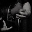 Guitar in Black and White