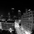 Fisheye: Atlanta Skyline @ Night