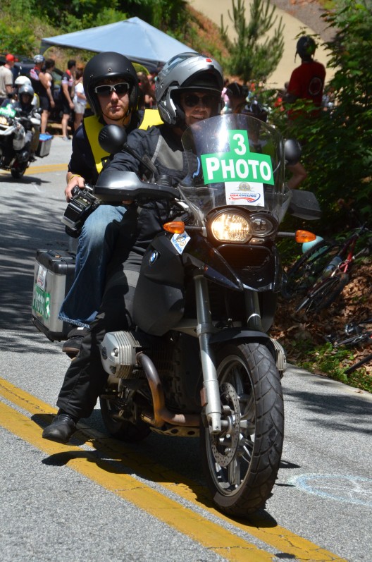 On Photo Moto with Dean Lyons Driving. Photo Credit: Southeasterncycling.com