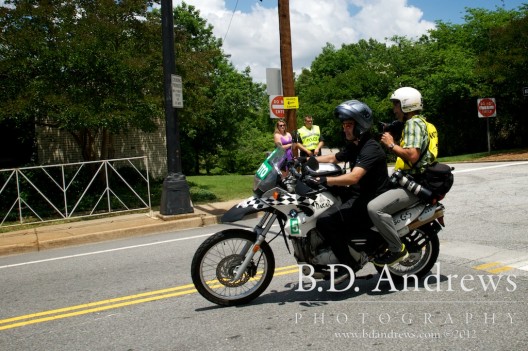 Trey Smith driving another Photographer at USPro.