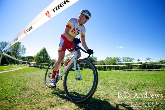 Anders Ahlberg (KS Energy) races in the Single Speed race at Sheboygan. 